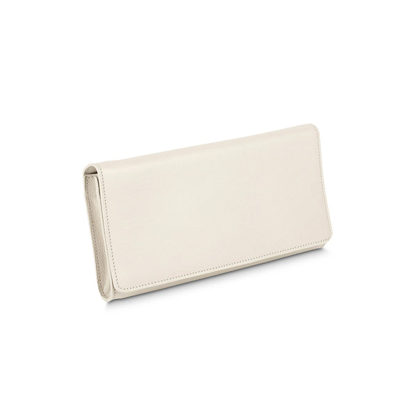 Luxury simple leather clutch bag ecru leather bag cross body bag, shoulder bag or as a simple clutch bag. Chic, elegant, classic, minimalist handbag  In colours Black, Ecru and Tan. This bag elevates any casual oufit or day look. Perfect for womens work wear or office style. Perfect accessories for evening wear look.